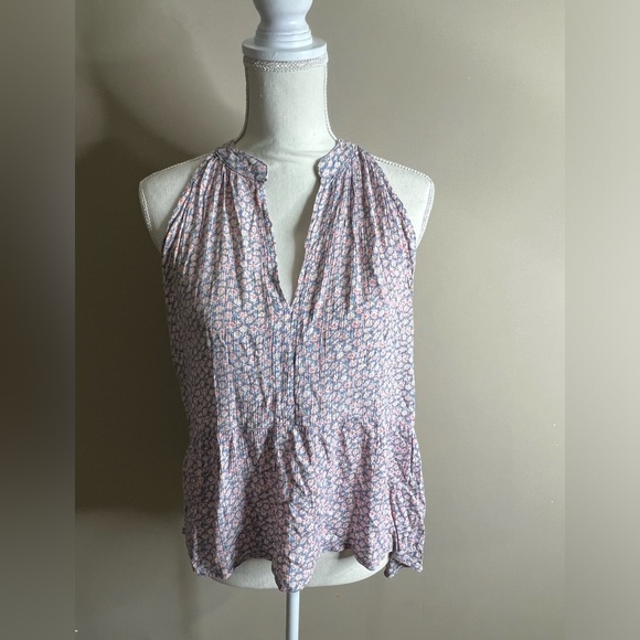 Sim and Sam high low sleeveless blouse size medium - Picture 2 of 10